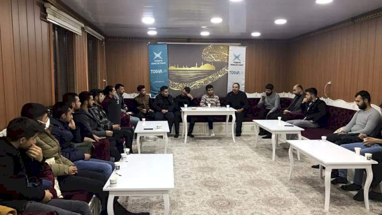 TÜGVA Nizip Temsilciliği*Üniversiteli gençlerle buluştu