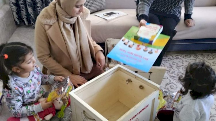 "Benim Oyun Sandığım" Projesi ile çocukların yüzü gülüyor "Benim Oyun Sandığım" Projesi ile çocukların yüzü gülüyor