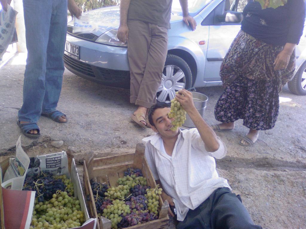 ÜZÜM ÖYLE Mİ YENİR 