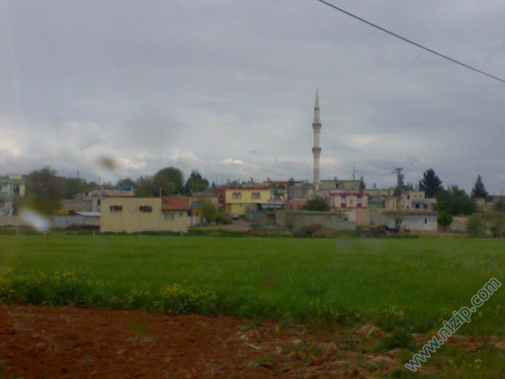 çiftlik köyünü uzaktan çekilimiş 
