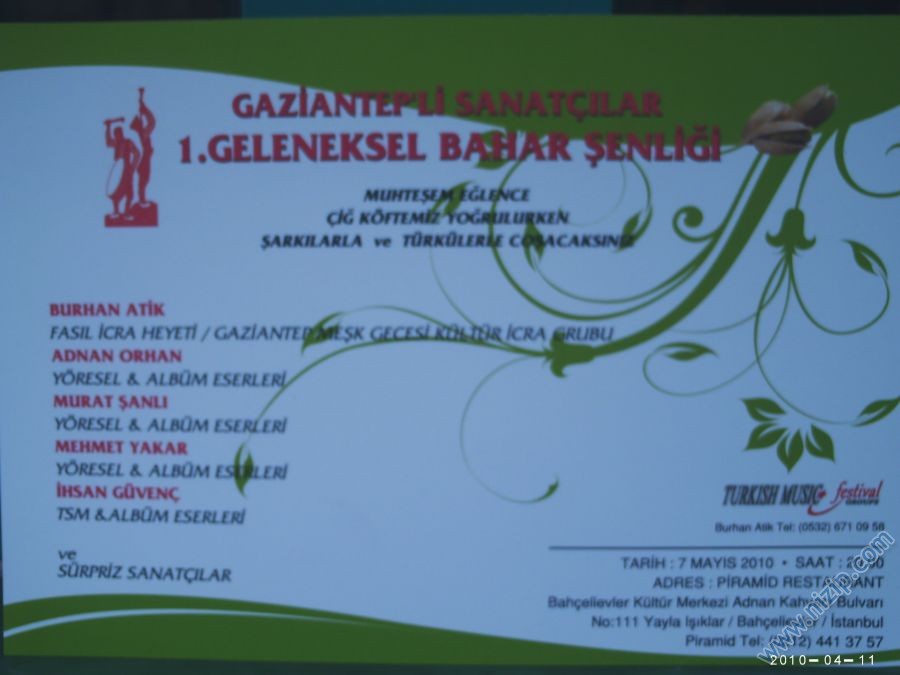 1.GELENEKSEL BAHAR ŞENLİĞİ 