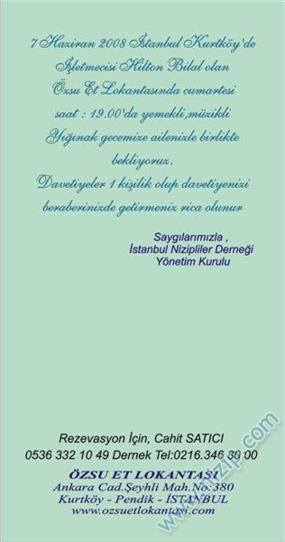 Nizip YIĞINAK GECESİ 1 