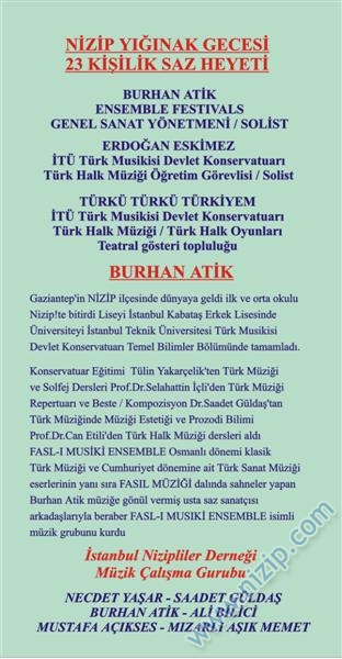 Nizip YIĞINAK GECESİ 1 