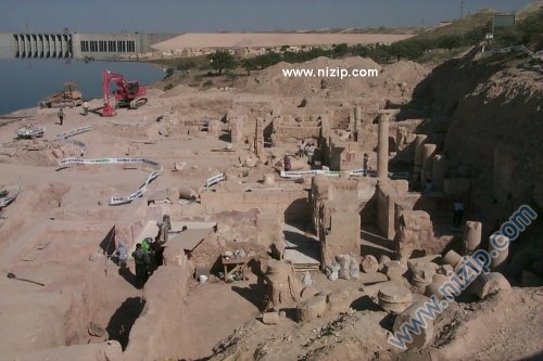 zeugma kazı alanı 