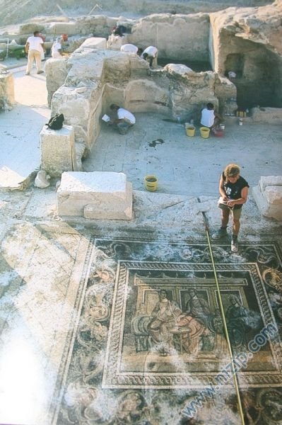 zeugma kazı alanı 