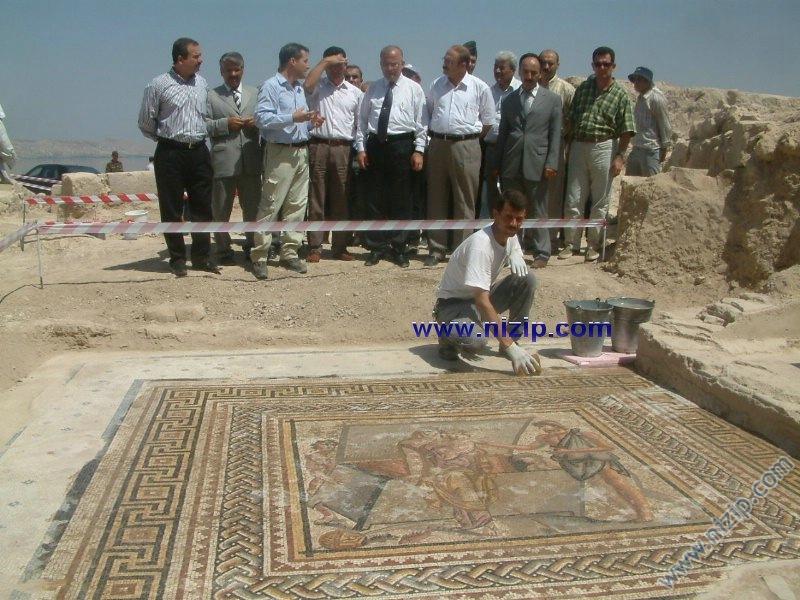 zeugma ve kazı alanında çalışmalar 