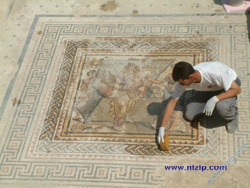 zeugma ve kazı alanında çalışmalar 