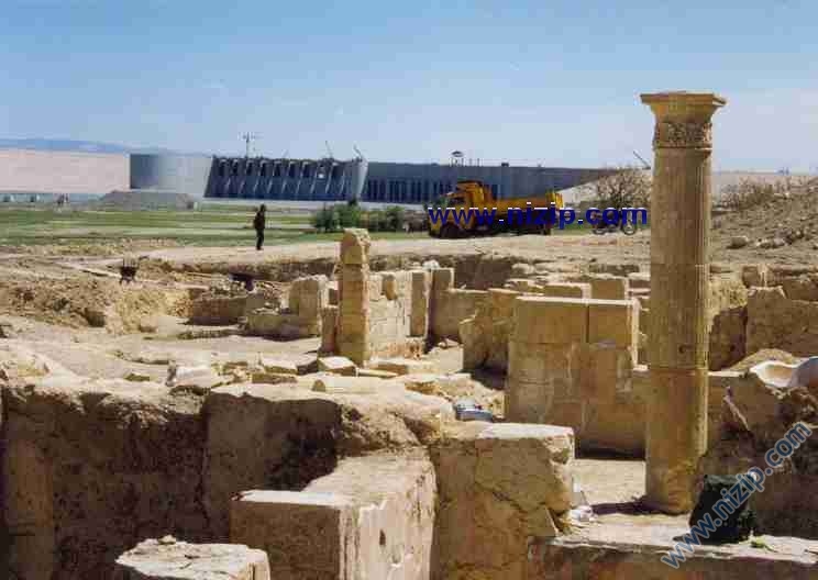 Zeugma Kazı alanı 