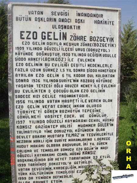 EZO GELİN 