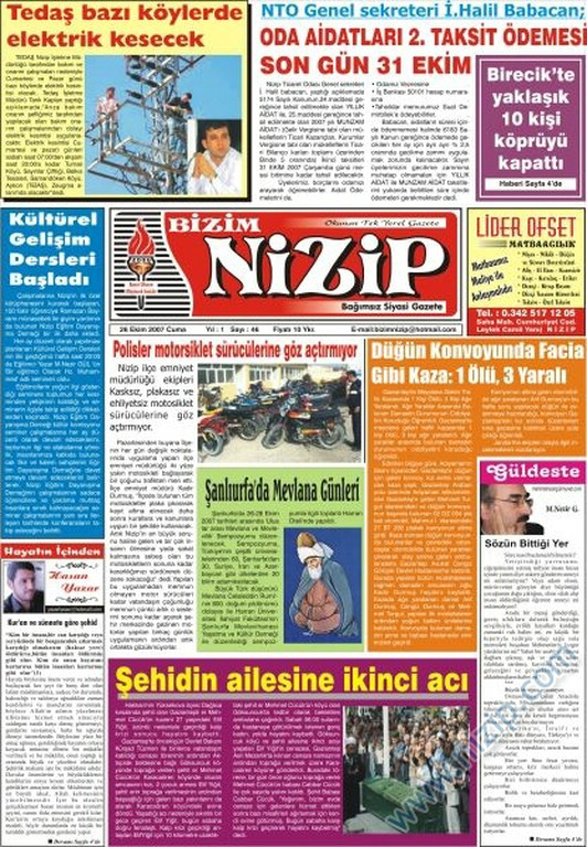 Bizim Nizip Gazetesi 