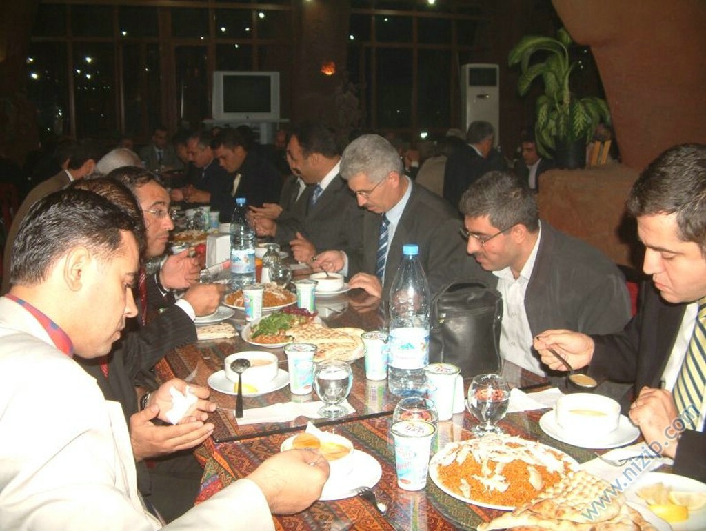 kaymakam veda yemeği 