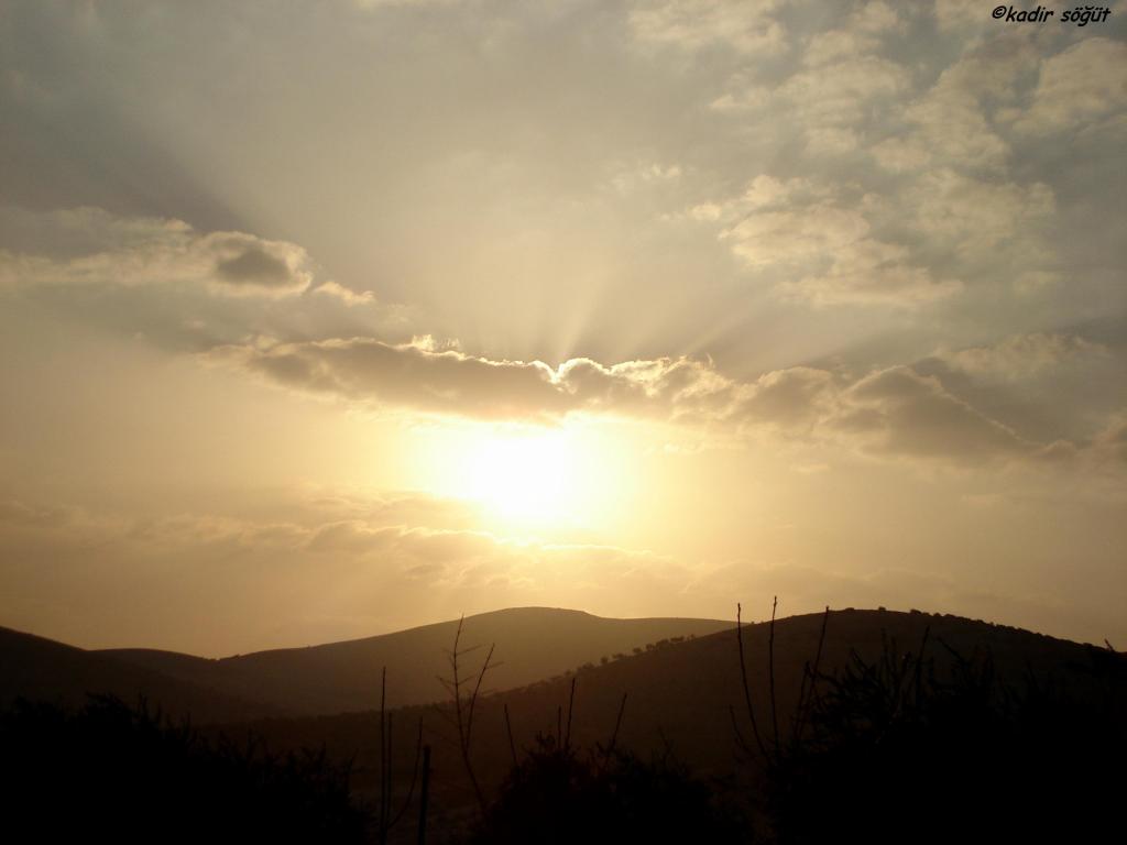 güneşin batışı 