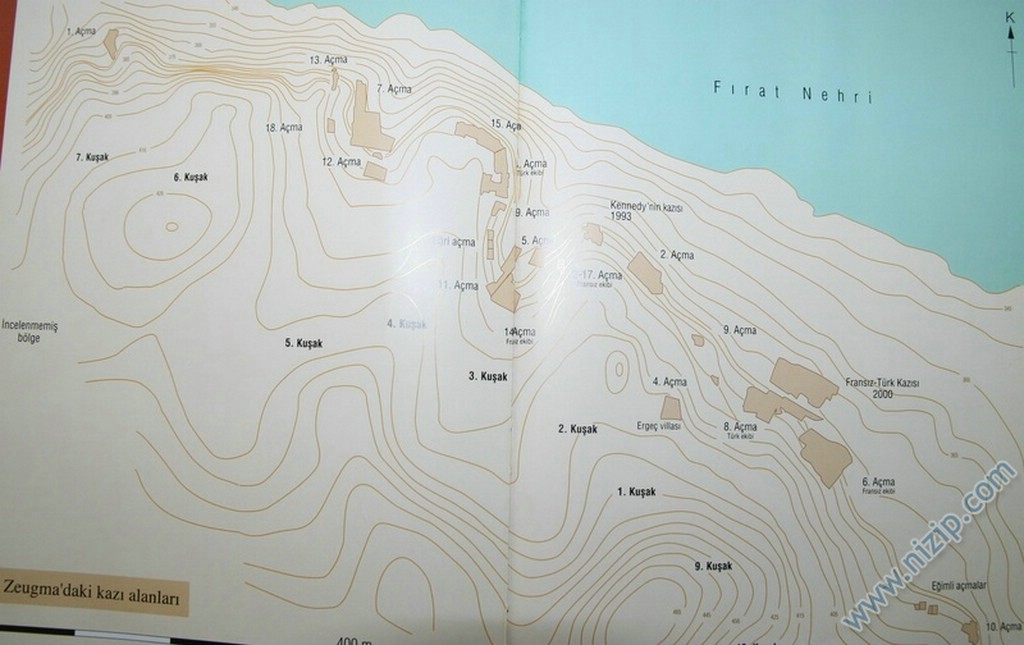 zeugma bölgesi haritası 