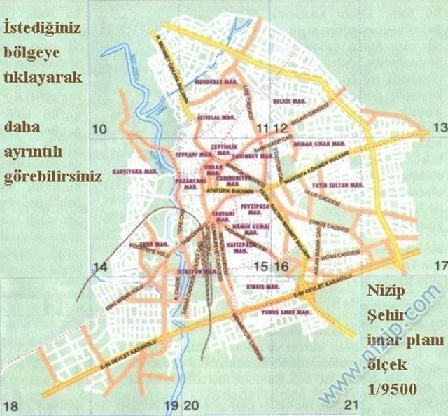Nizip şehir imar planı 