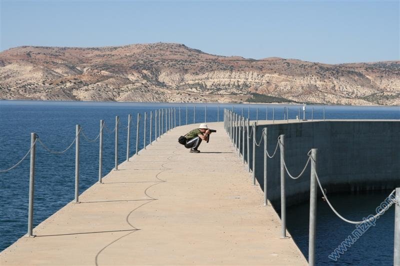 Birecik Baraj Gölü Havzası ve Otoban Köprüsü 