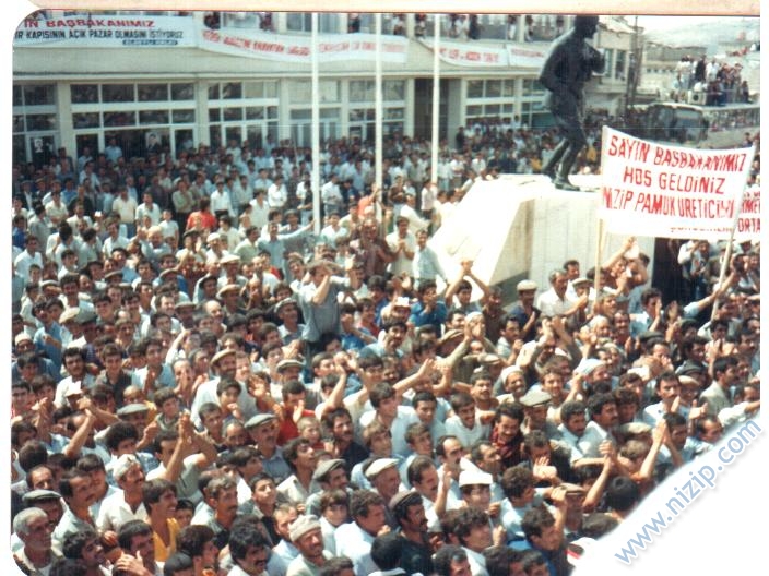 Turgut Özalın Nizip Ziyareti 