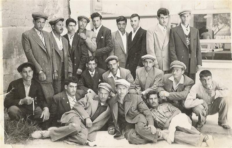 1950 Parkta gençler 