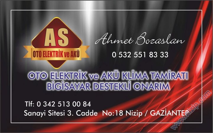 AS OTO ELEKTRİK VE AKÜ KLİMA 