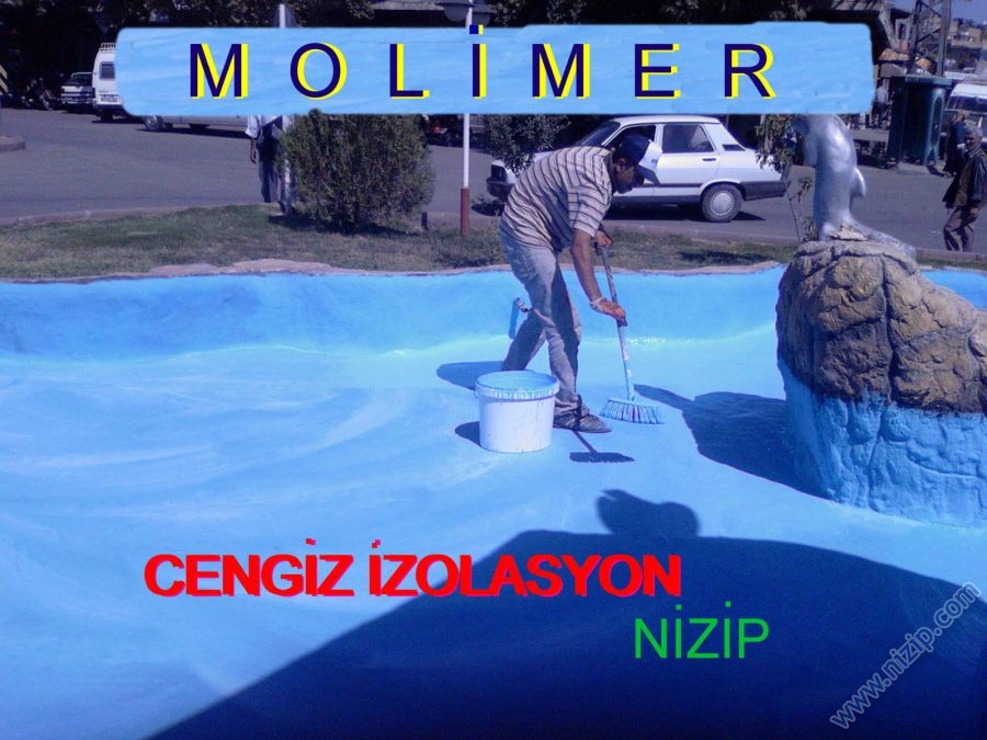 nizip sebze hali meydanı süs havuzu izolasyon uygulaması 