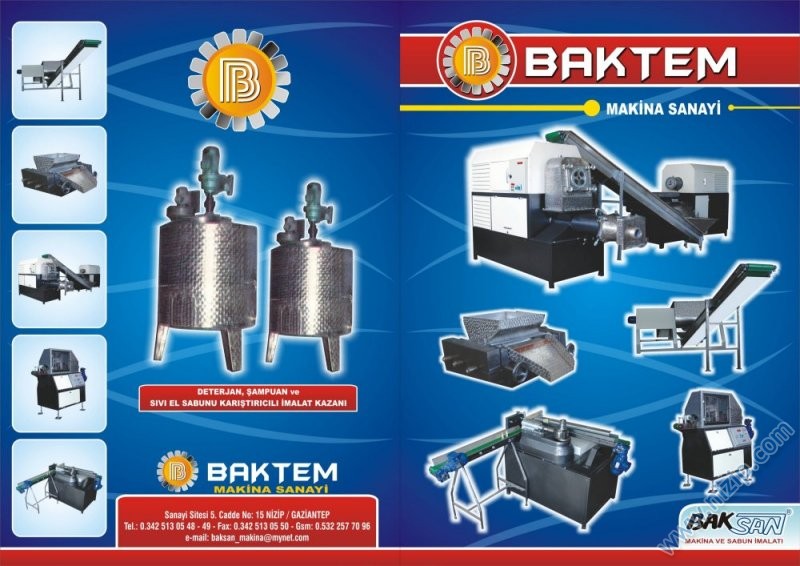 sabun imalat makina 