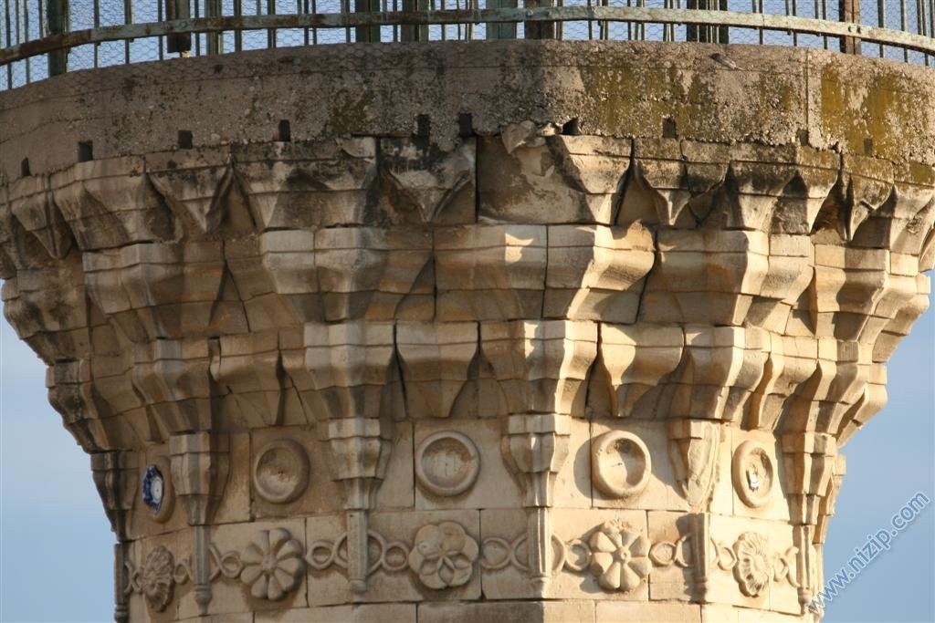 Saha Camii minaresi 