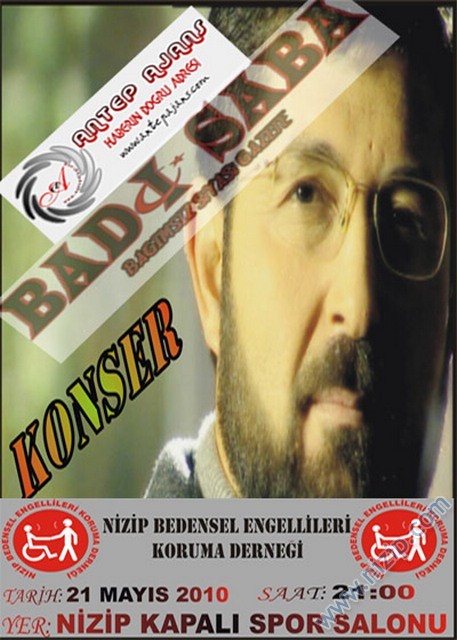 HASAN SAĞINDIK NİBED KONSER AFİŞİ 