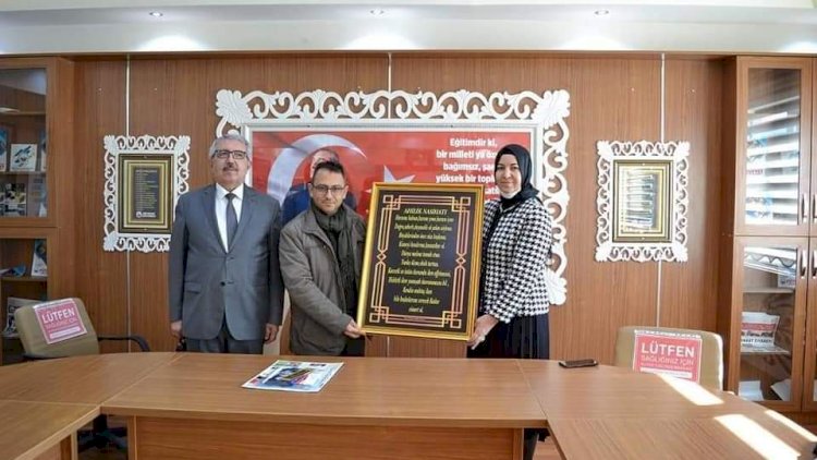 Kaymakam Çağlar'dan Mesleki Eğitim Merkezine Ziyaret
