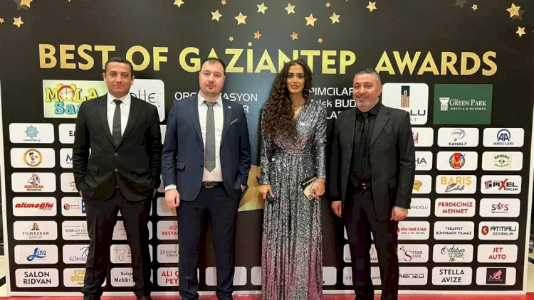 Alpaslan Ticaret Erkunt Traktör ‘Best Of Gaziantep Awards' ödülünü  aldı