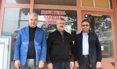 NRT'den muhtarlara ziyaret NRT'den muhtarlara ziyaret