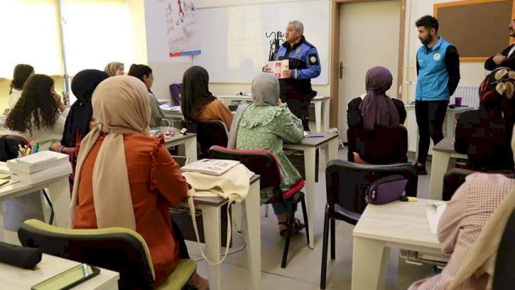 Öğrencilere, KADES, UYUMA ve uygulamaları anlatıldı