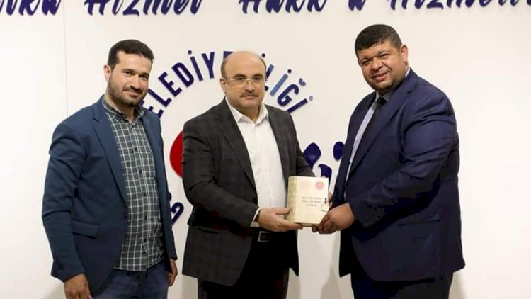Akçakent İlkokulu ve Ortaokulu’ndan Belediye'ye ziyaret