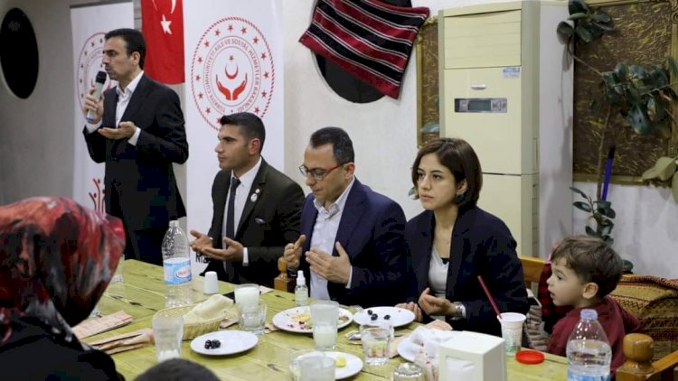 şehit ve gazi yakinlari yemek'te buluştu