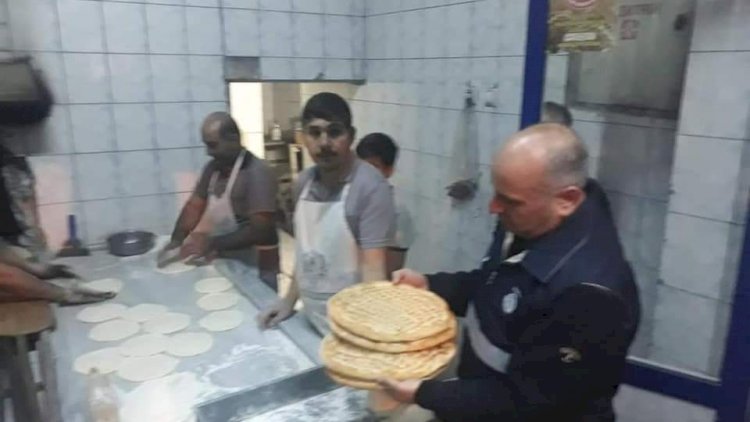 Zabıta ekipleri sahur denetiminde Zabıta ekipleri sahur denetiminde