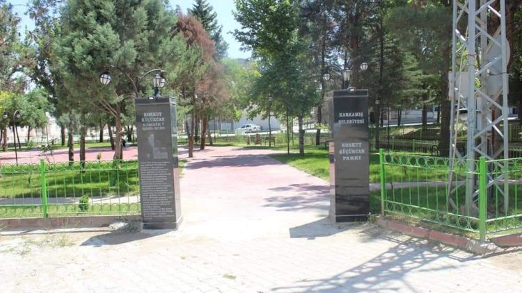 Korkut küçükcan parki hizmete açildi