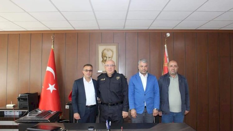 Nrt yönetim kurulundan emniyet müdürü terzi’ye ziyaret