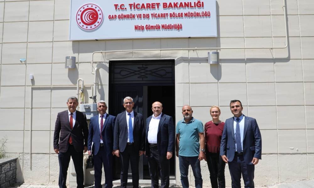 Nizip Gümrük Müdürlüğü’nün İnşaat Çalışmaları Tamamlanıyor