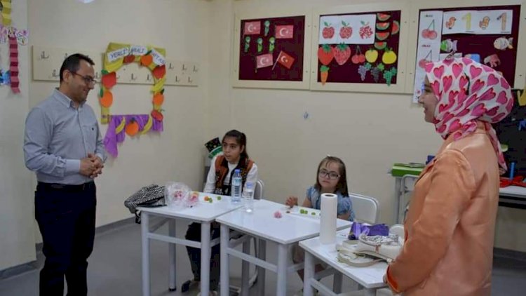 Kaymakam Çağlar'dan okul ziyaretleri
