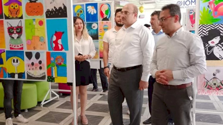 Nizip'te resim sergilerine ilgi