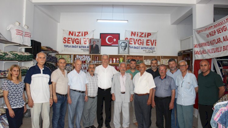 Nizip Sevgi Evi Gıda Bankası Hizmete Açıldı Nizip Sevgi Evi Gıda Bankası Hizmete Açıldı
