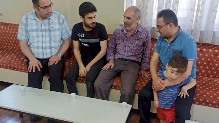 Kaymakam Çağlar'dan acılı aileye ziyaret
