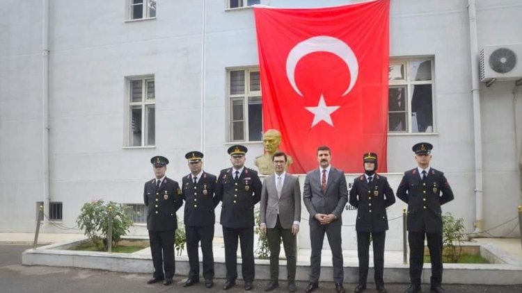 Protokol'den Jandarmaya Ziyaret Protokol'den Jandarmaya Ziyaret