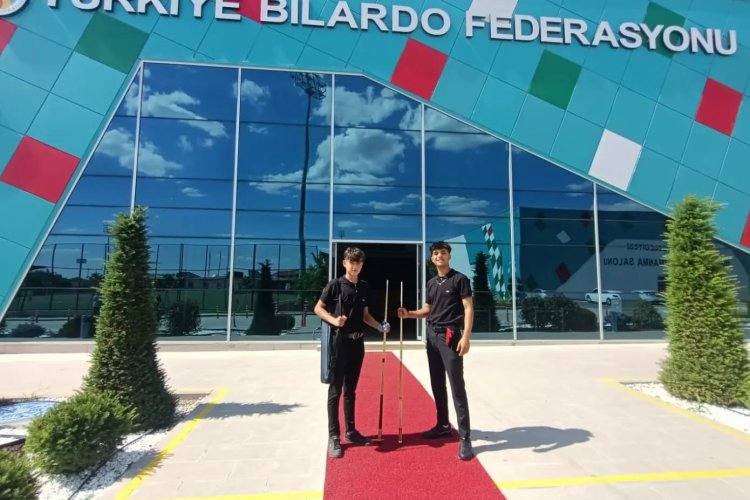Nizip'in bilardo başarısı 