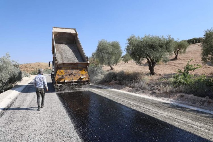 Nizip’teki yol çalışmaları sürüyor Nizip’teki yol çalışmaları sürüyor
