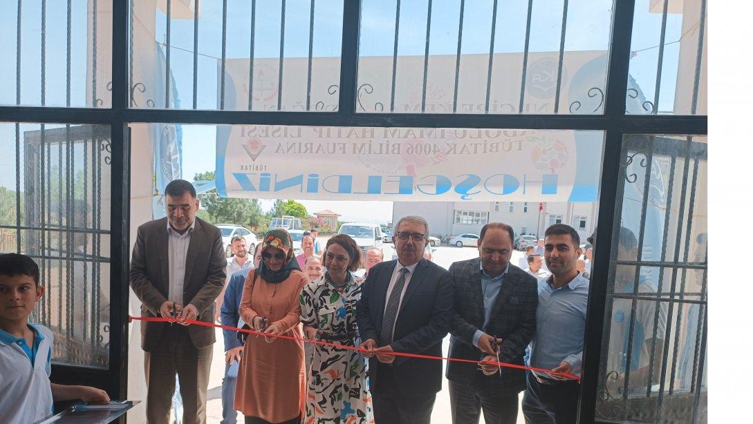 Necibe Kemal Akdoğan AİHL Tübitak 4006 Bilim Fuarı Sergi Açılışı Yapıldı