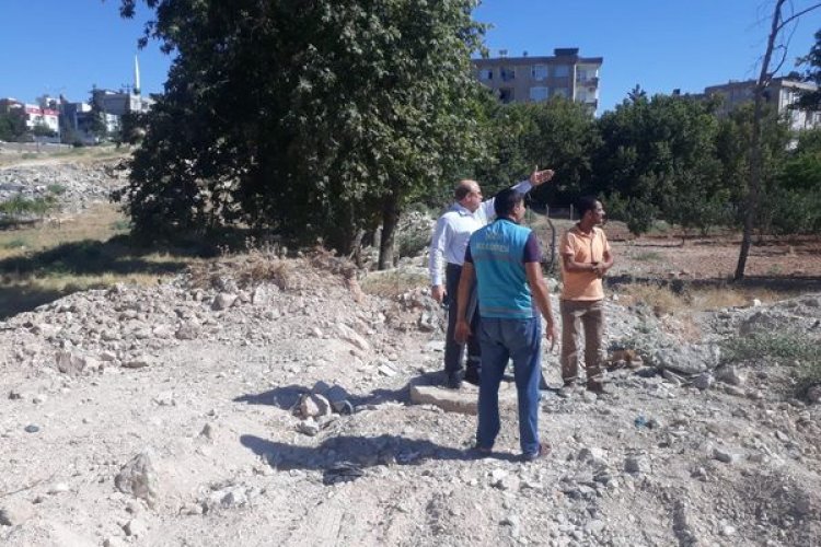 Başkan Sarı, sahadaki çalışmaları inceledi