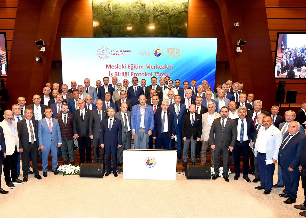 Başkan Özyurt Milli Eğitim Merkezleri İş Birliği Protokol Törenine Katıldı