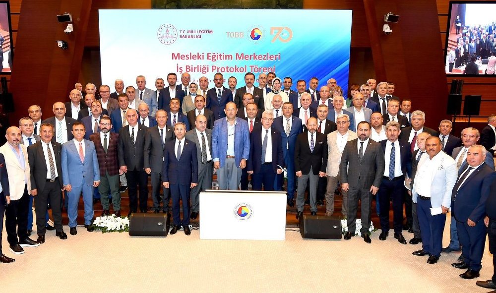 Başkan Özyurt Milli Eğitim Merkezleri İş Birliği Protokol Törenine Katıldı