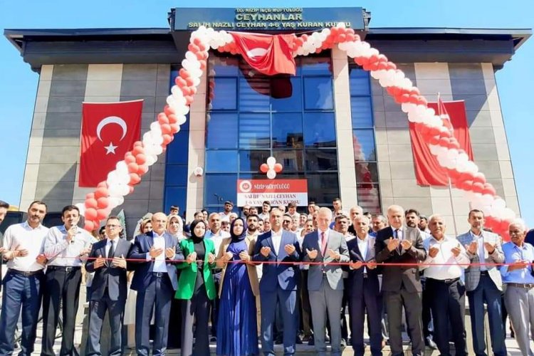 Salih-Nazlı Ceyhan 4-6 Kur’an Kursu açıldı