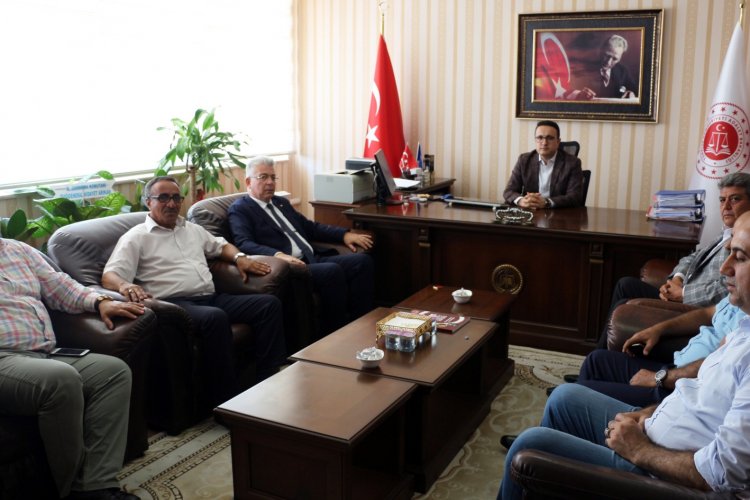 NTO’dan Nizip Cumhuriyet Başsavcısı Erhan Birol’a Hayırlı Olsun Ziyareti