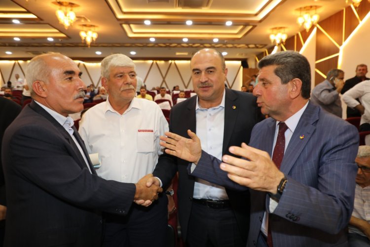 Nizip ticaret borsasi seçimlerinde başkan ibrahim sari güven tazeledi